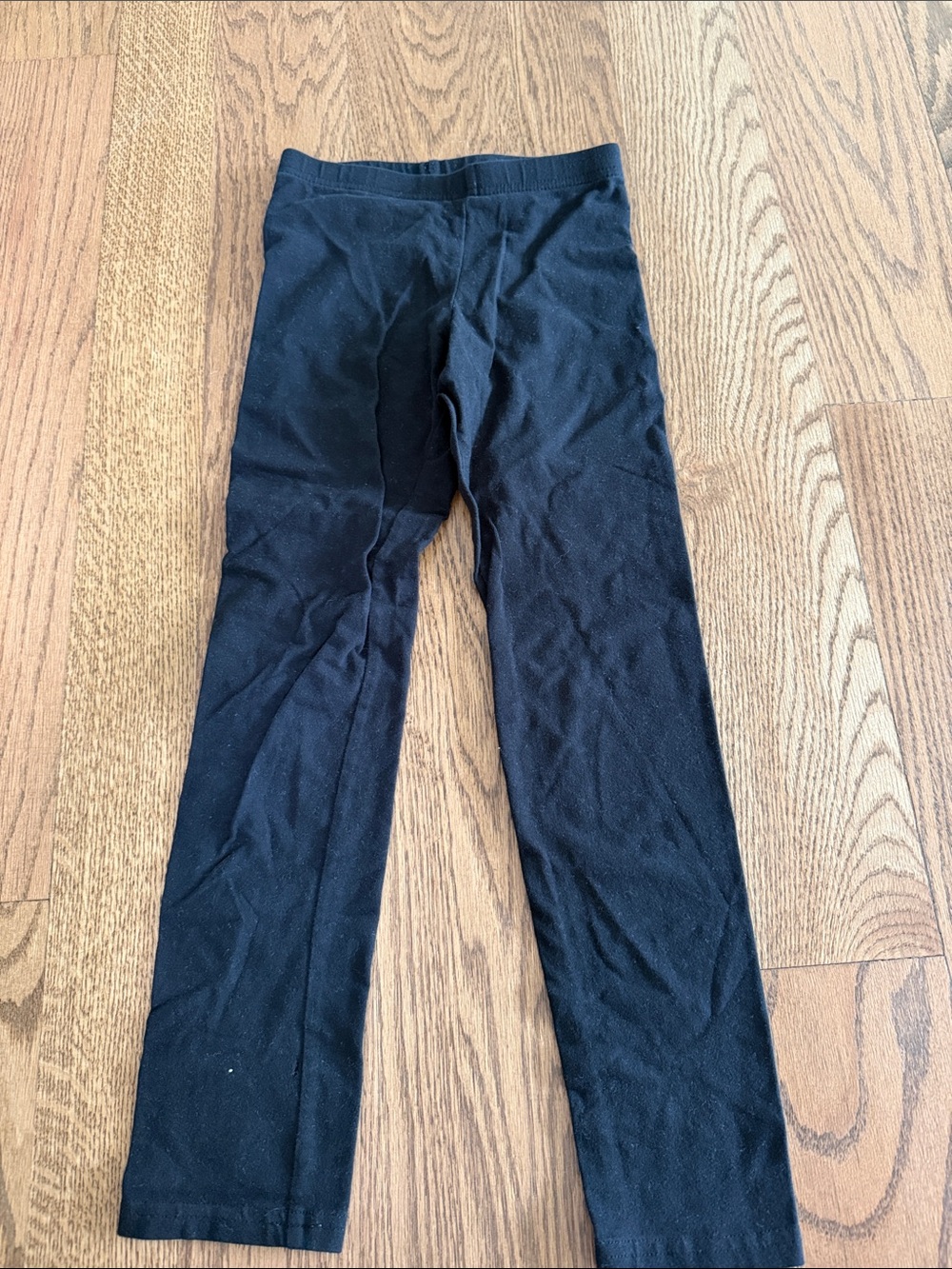 Girls Black Stretch Leggings